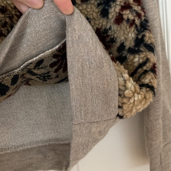 Anthropologie Amadi Sweater Front Sweatshirt - Picture 3 of 5